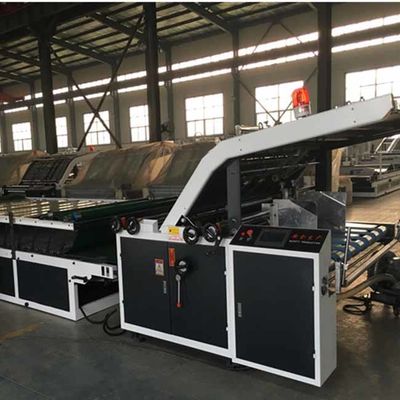 1500×1250mm Cardboard Laminating Machine , 6.5kw Semi Auto Paper Board Lamination Machine