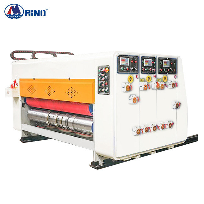 Slotting 2 Color Flexographic Printing Machine 180 Pcs/Min For  Box