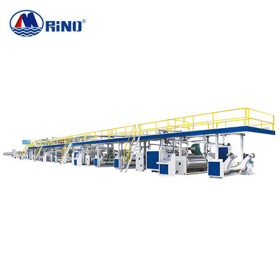 Qualität 3 5 7 Falten-Karton-Fertigungsstraße 100m/Min 100kw 5 Falten-automatische Furchungs-Anlage Fabrik